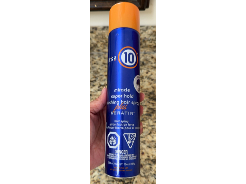It's A 10 Miracle Super Hold Finishing Hair Spray, Keratin, 10 oz/264 g