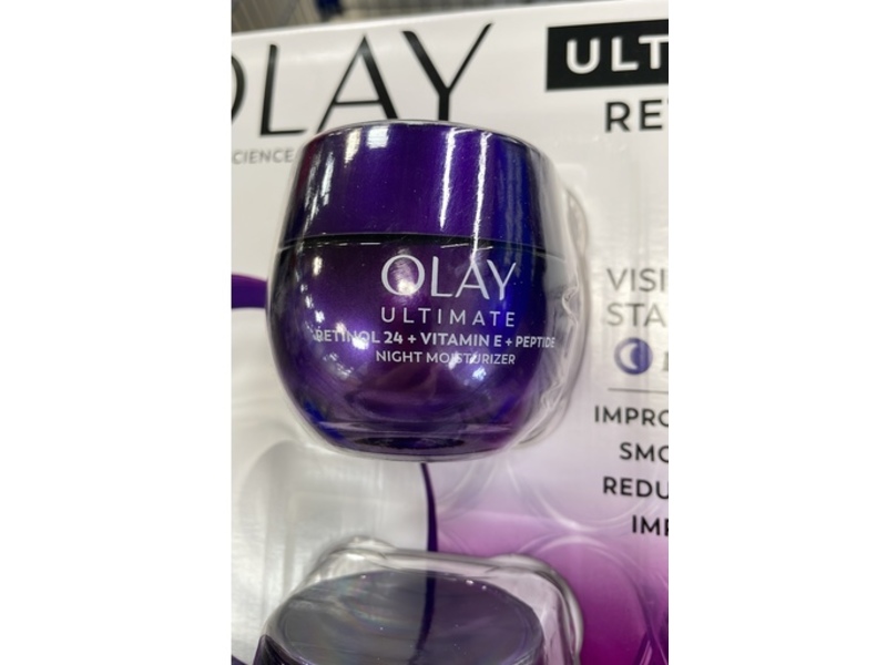 Olay Ultimate Night Moisturizer, Retinol 24 + Vitamin E + Peptide