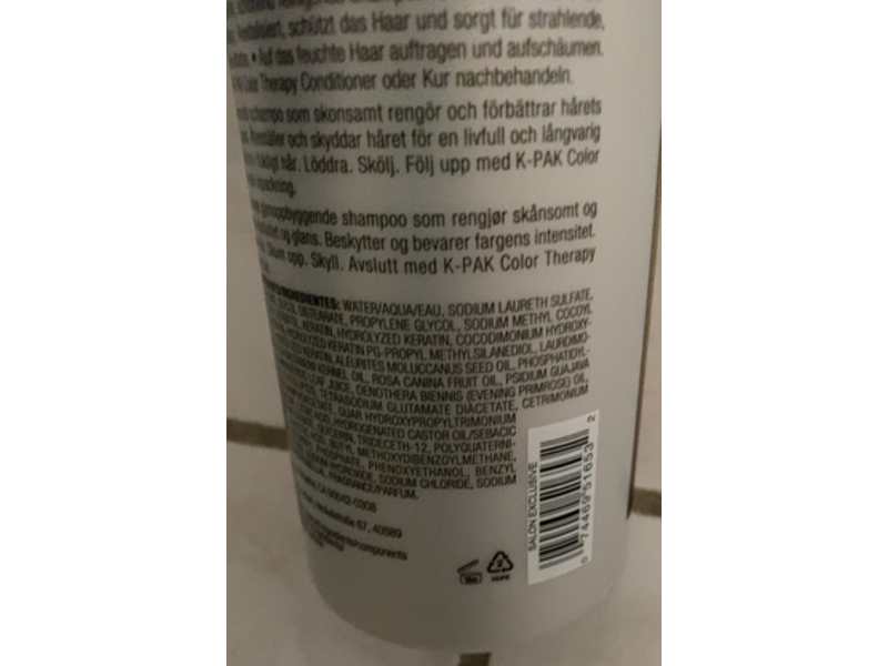 Joico K - Pak Color Protecting Shampoo, 33.8 fl oz/1L