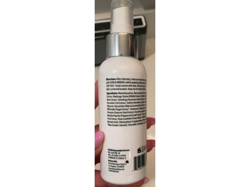 DMK Herb & Mineral Moisture Spray, 4 fl oz/120 mL