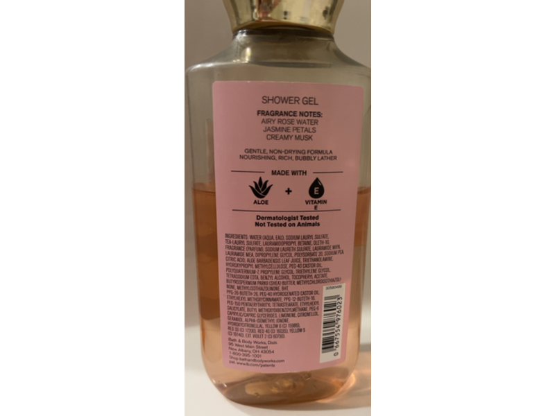 Bath & Body Works Shower Gel, Rose, 10 fl oz