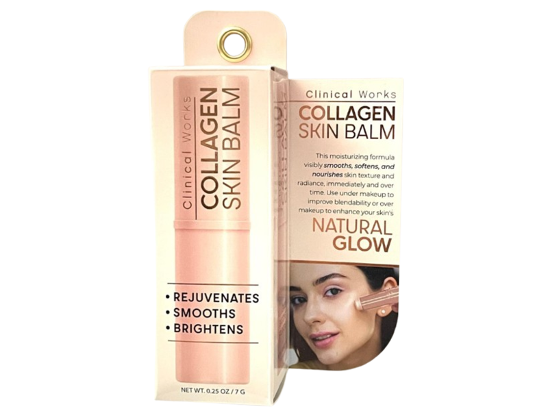 Clinical Works Collagen Skin Balm, Natural Glow, 0.25 oz/7 g