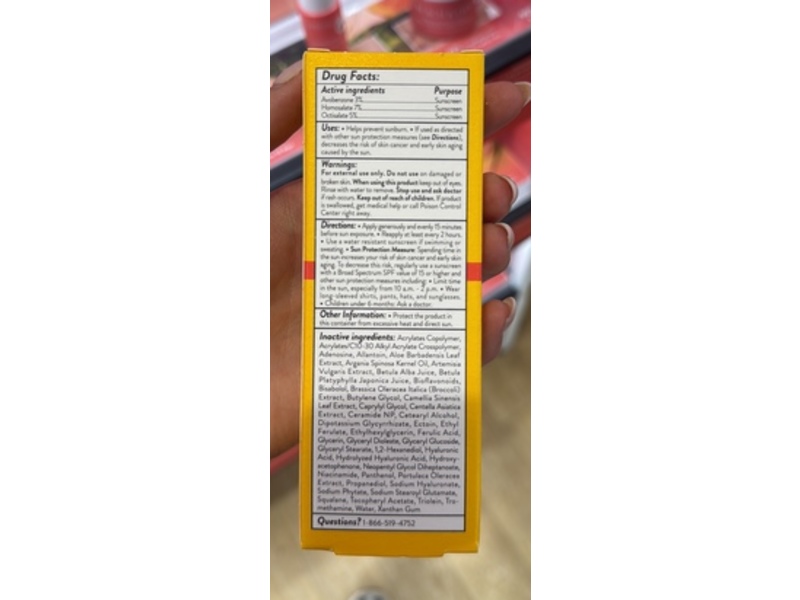 Peach & Lily Beam Blocker Invisible Sunscreen, SPF 30 PA+++, 1.69 fl oz/50 mL