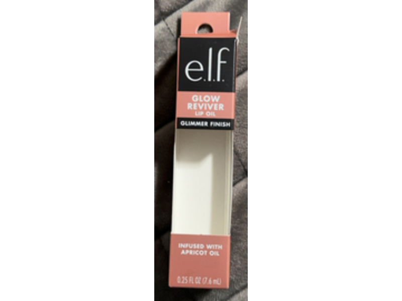 e.l.f. Glow Reviver Glimmer Finish Lip Oil, Candy Coded, 0.25 fl oz/7.6 mL