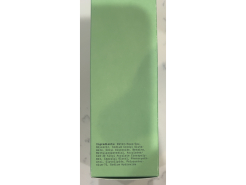 Dieux Baptism Gentle Foaming Facial Gel Cleanser, 6.76 fl oz/200 mL