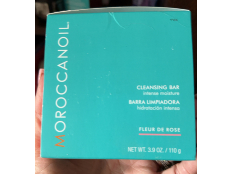 Moroccanoil Intense Moisture Cleansing Bar, Fleur De Rose, 3.9 oz/110 g