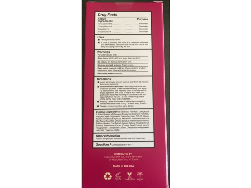 Coco & Eve Tan Boosting Anti-Aging Body Oil, SPF 20, 5.07 fl oz/150 mL