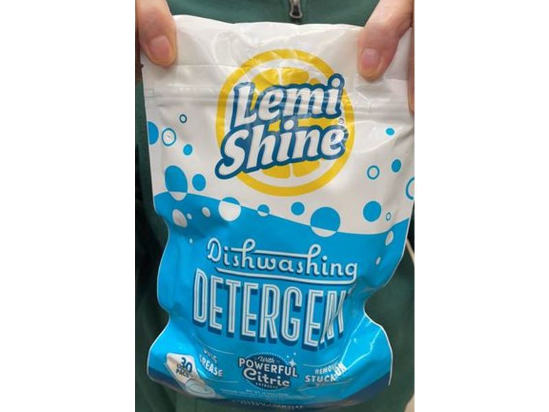 Lemi Shine Dishwashing Detergent, Powerful Citric, 30 Counts
