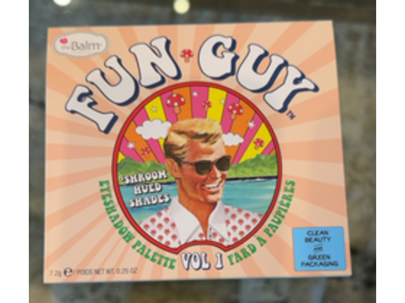 theBalm Fun Guy Eyeshadow Palette, Shroom Hued Shades, 0.25 oz/7.2 g