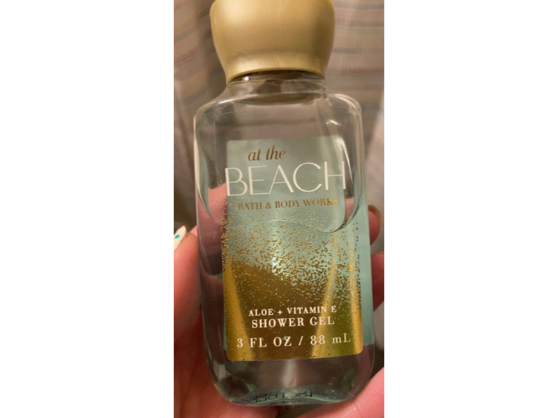 Bath & Body Works At The Beach Shower Gel, Aloe + Vitamin E, 3 fl oz/88 mL