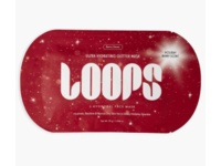 Loops Ultra Hydrating Glitter Mask, Berry Dewy, 1.058 oz/30 g - Image 2