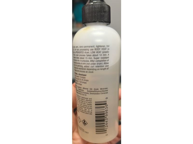 Prolific Haircare TCA Hair Color & Lightener Accelerator, 4 fl oz/118 mL