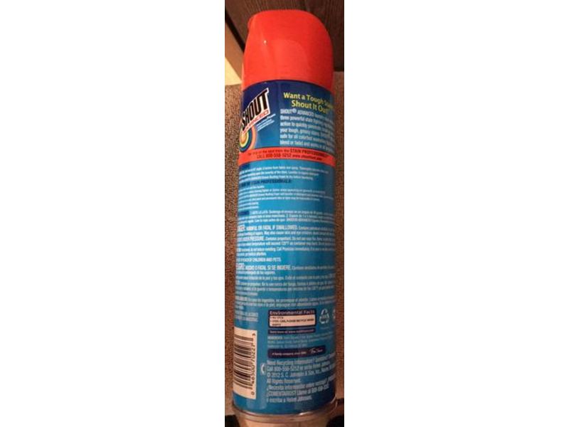 Johnson's Shout Advanced Grease Busting Foam, 18 fl oz/510 g