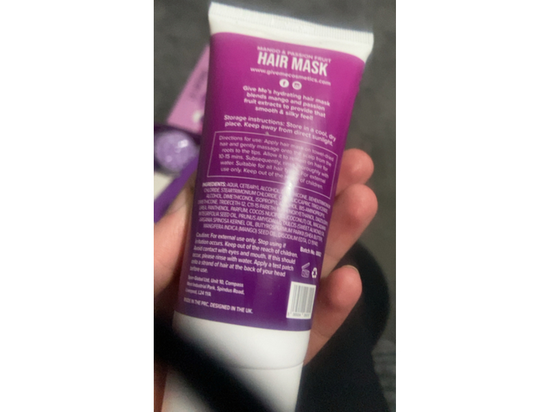 Give Me Hair Mask, Mango & Passion Fruit, 100 mL