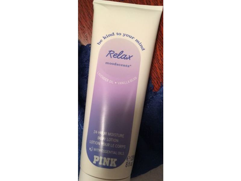 Pink Relax Moodscentz Body Lotion, Lavender Oil, Vanillabean, 8 fl oz