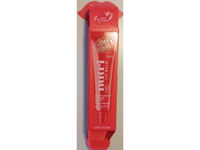 Face Boom Nutri Lip Balm, 01 Cherry, 10 g
