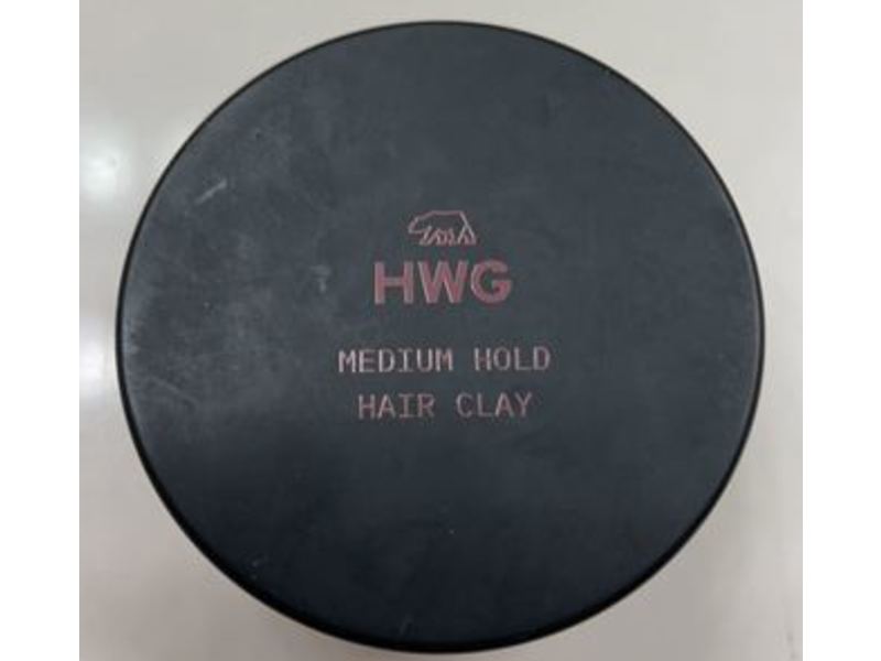 HWG Hair Clay, Medium Hold, 2 oz