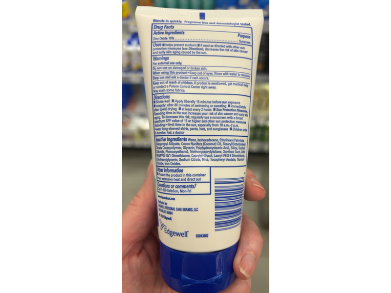 Banana Boat Mineral Based Sunscreen Lotion, SPF 50, 5 fl oz/147 mL