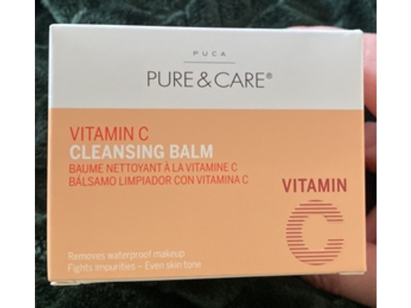 Pure & Care Cleansing Balm, VItamin C, 3.3 fl oz/100 mL