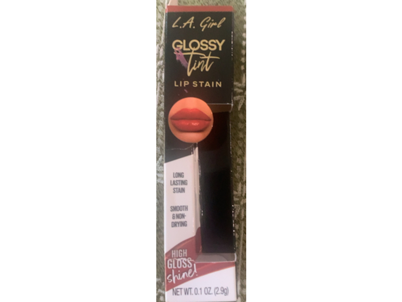L.A.Girl Lip Gloss Tint, Captivating GLC708, 0.1 oz/2.9 g