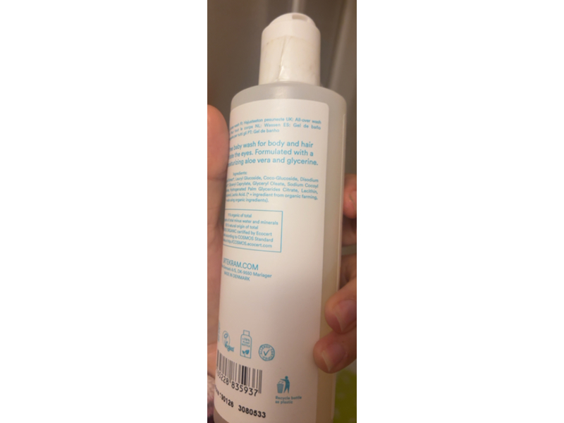 Urtekram All-Over Wash, 8.4 fl oz/250 mL