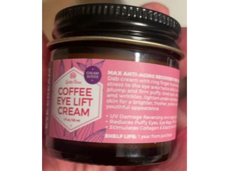 Leven Rose Coffee Eye Lift Cream, 1 fl oz/30 mL