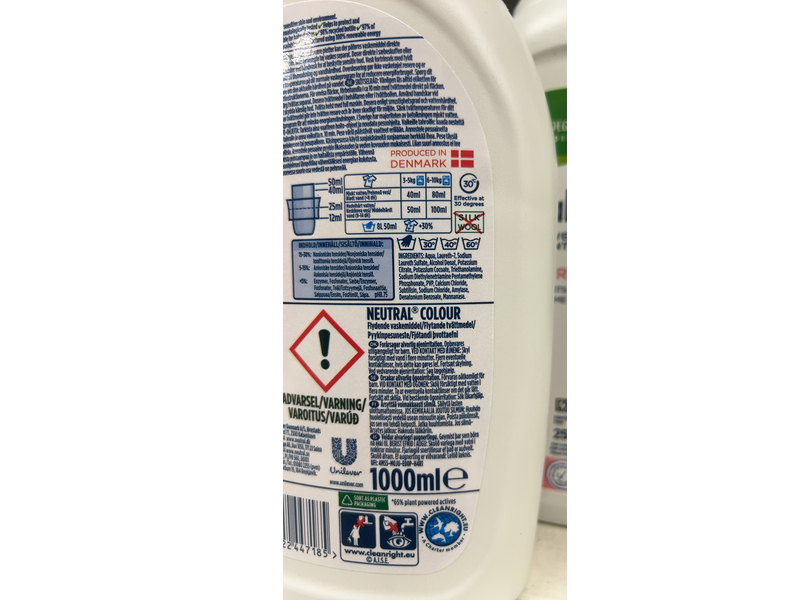 Neutral Colour Laundry Detergent, 1000 mL