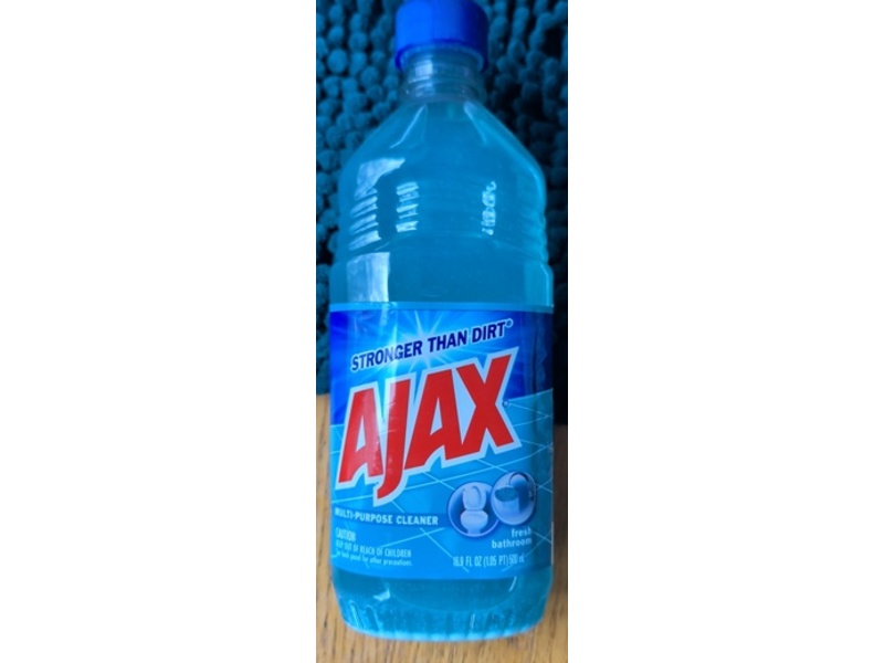 Ajax Multi Purpose Cleaner, Fresh Bathroom Scent, 16.9 fl oz/500 mL