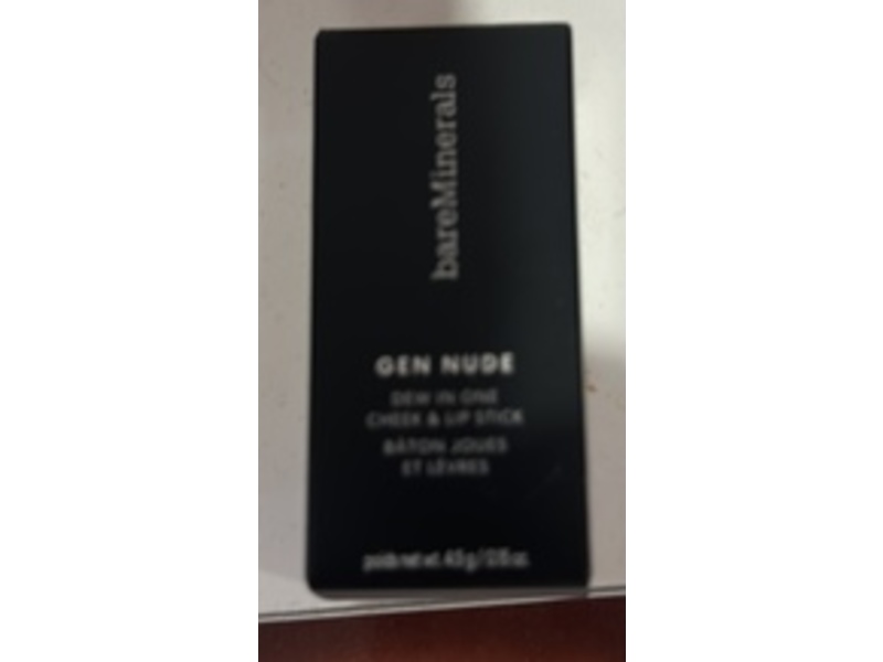 BareMinerals Gen Nude Dew In One Cheek & Lip Stick, Brick It On, 0.1 oz/4.5 g
