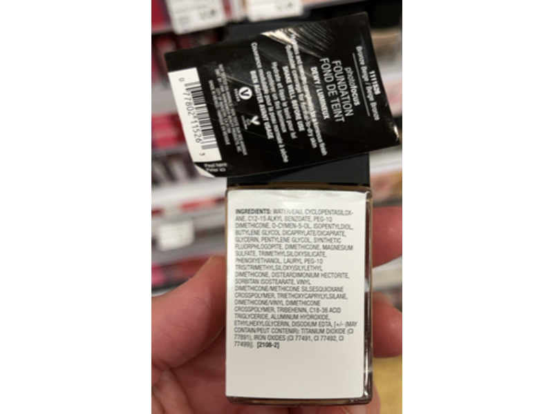 Wet N Wild Photofocus Dewy Foundation, Beige Bronze, 0.95 fl oz/28 mL