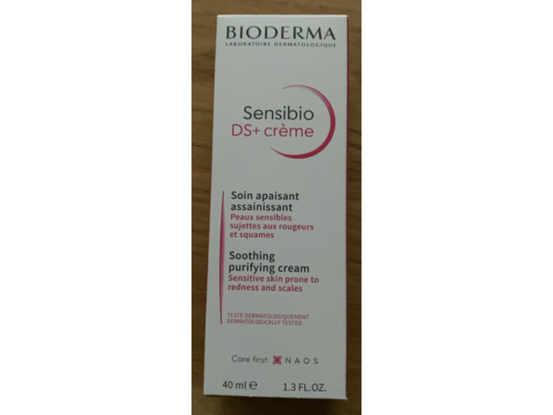 Bioderma Sensibio DS+ Soothing Purifying Cream, 1.3 fl oz/40 mL