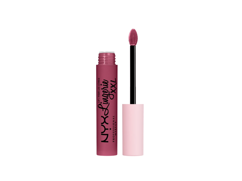 NYX Professional Makeup Lip Lingerie XXL Matte Liquid Lipstick, Peek Show, 0.13 fl oz/4 mL