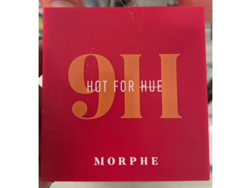 Morphe 9H Hot For Hue Eyeshadow Palette, 0.35 oz/10.1 g