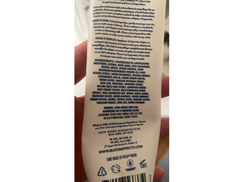 Bloomeffects Makeup Melting Cleanser, Royal Tulip, 3 fl oz/90 mL