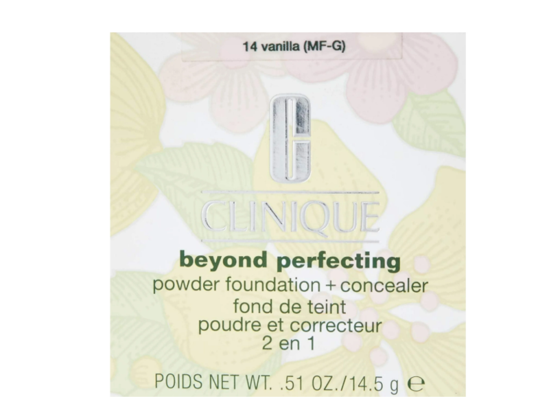 Clinique 2 In 1 Beyond Perfecting Foundation + Concealer, 14 Vanilla, 0.51 oz/14.5 g