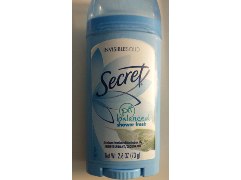 Secret Antiperspirant Deodorant, Shower Fresh, 2.6 oz/73 g
