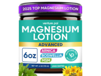 Venture Pal Magnesium Lotion, Unscented, 6 oz/170 g - thumbnail 1