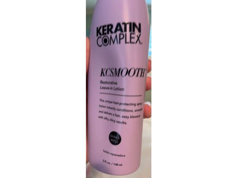 Keratin Complex Kcsmooth Restorative Leave In Lotion, 5 fl oz/148 mL