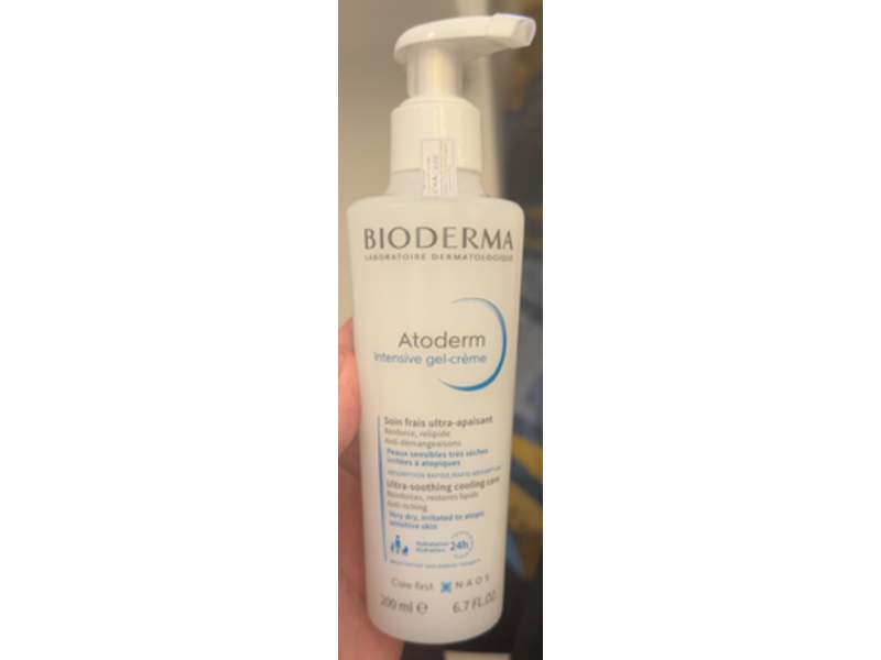 Bioderma Atoderm Intensive Gel Creme, 6.7 fl oz/200 mL