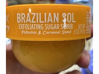 Spa Luxury Brazilian Sol Exfoliating Sugar Scrub, Pistachio & Caramel Scent, 5 oz/141 g - thumbnail 1