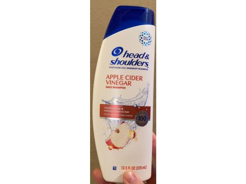 Head & Shoulders Daily Shampoo, Apple Cider Vinegar, 12.5 fl oz/370 mL