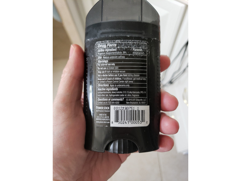 Power Stick Xtreme Cool Blast Antiperspirant and Deodorant, 2.2 oz/62 g