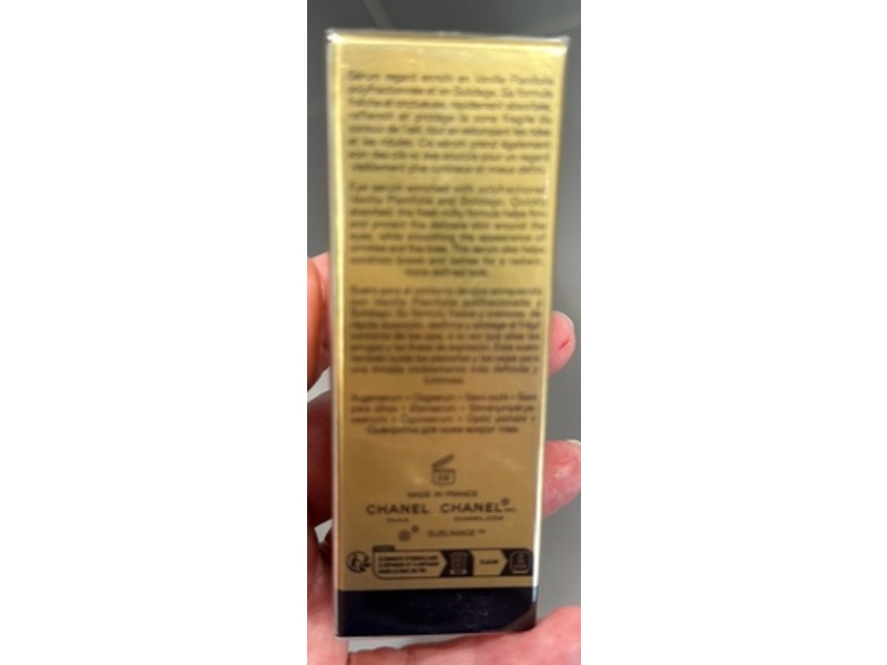 Chanel Sublimage Le Serum Yeux Eye Concentrate, 0.5 fl oz/15 mL