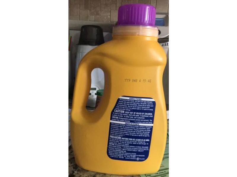 Arm & Hammer Plus OxiClean with Odor Blasters Liquid Laundry Detergent, Fresh Burst, 35 loads, 61.25 fl oz/1.81 L