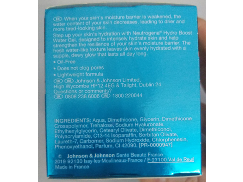 Neutrogena Hydro Boost Water Gel, 50 mL