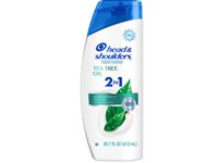 Head & Shoulders 2-In-1 Dandruff Shampoo + Conditioner, Tea Tree Oil, 20.7 fl oz/613 mL - thumbnail 1