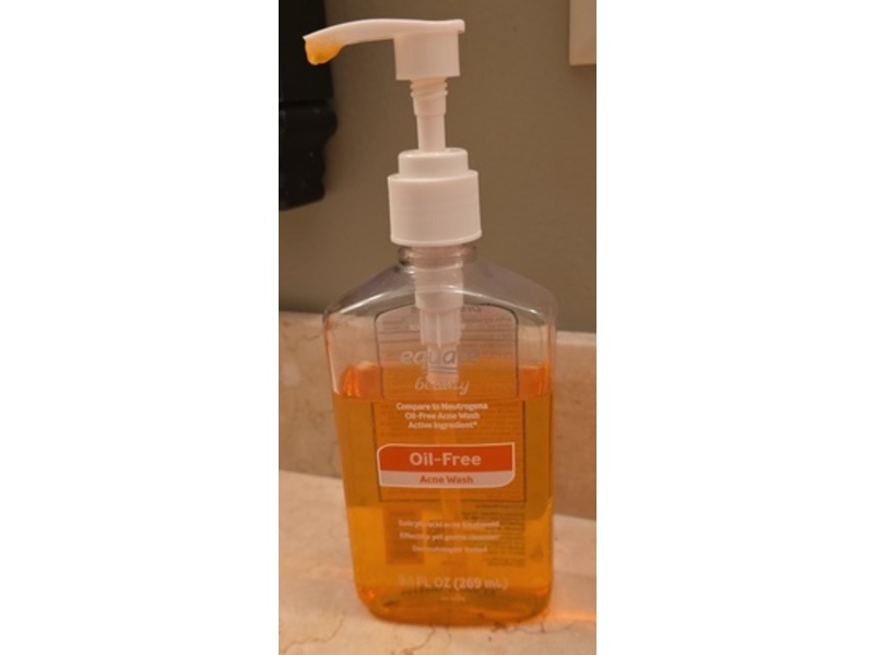 Equate Beauty Oil Free Acne Wash, 9.1 oz/269 mL