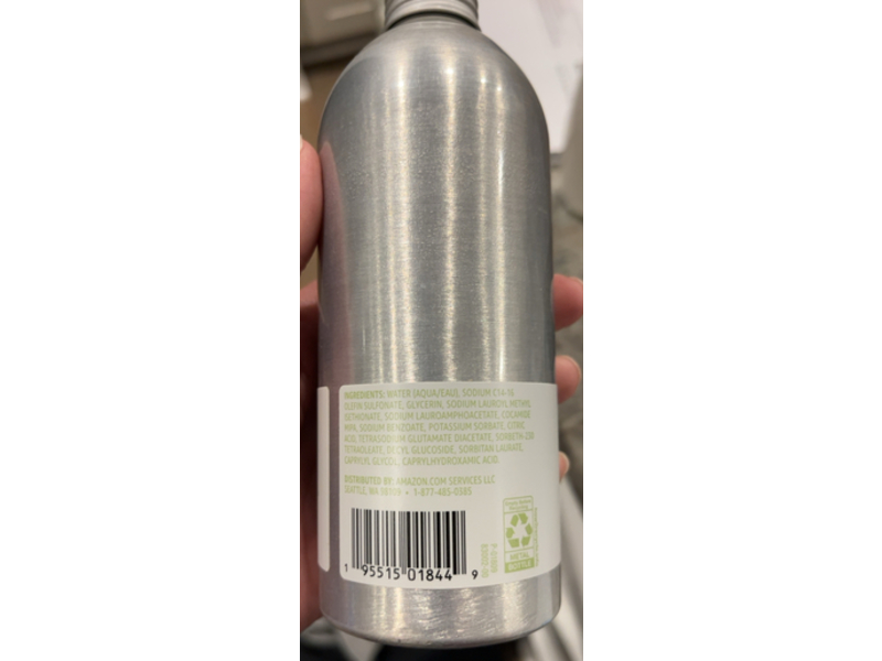 Amazon Daily Body Wash, Refill, 10 fl oz/295.7 mL