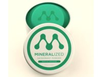 Mineralized Deodorant Powder, Sensitive Unscented, 0.35 oz/10 g - thumbnail 1