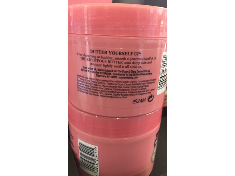 Soap & Glory The Righteous Butter, 6.7 fl oz/200 mL